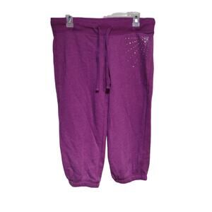 Xhilaration Women's Sweat Capri Size Small